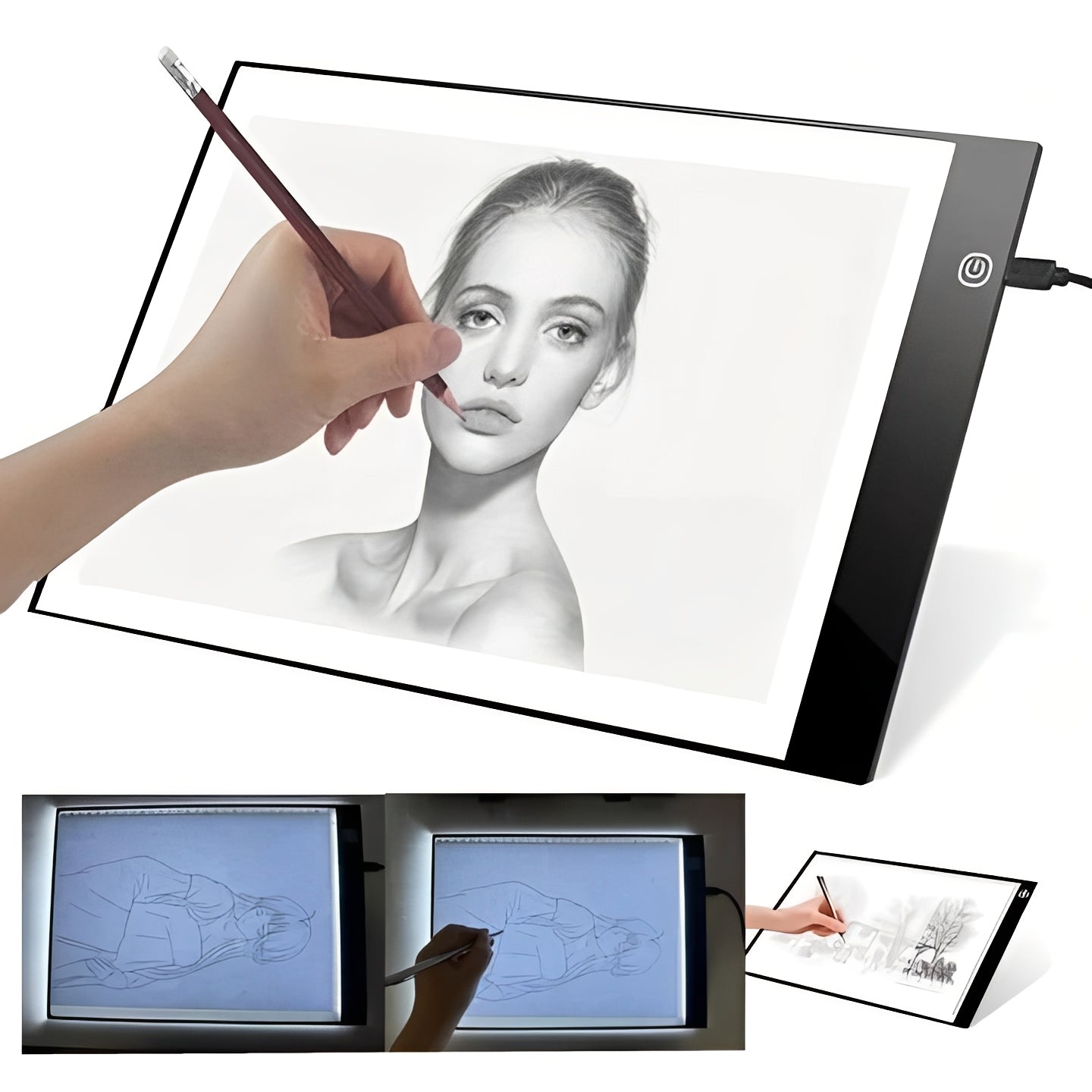 The Ultra-Thin Light Pad for Perfect Tracing