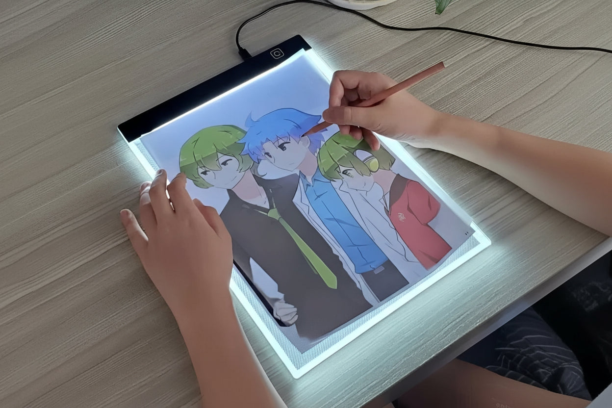 The Ultra-Thin Light Pad for Perfect Tracing