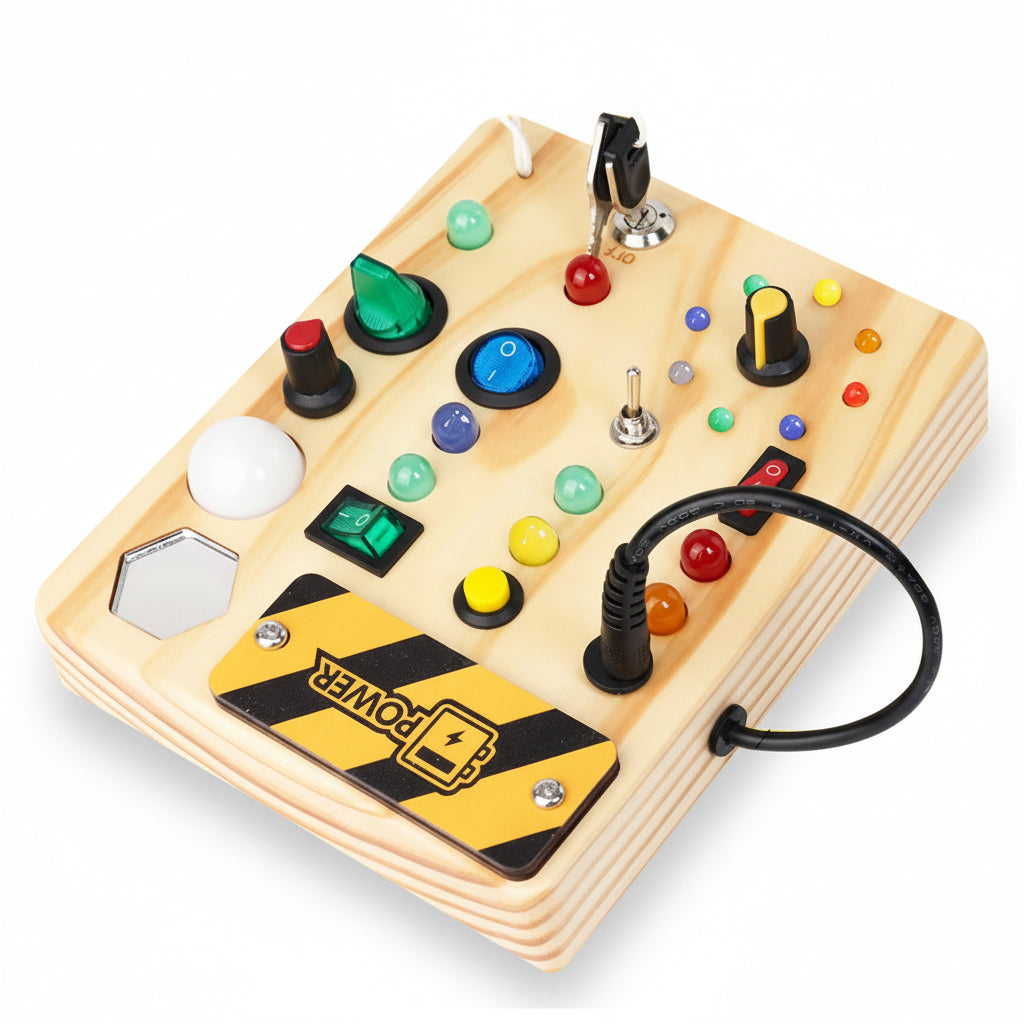 The LED Switch Board That Powers Up Their Brain