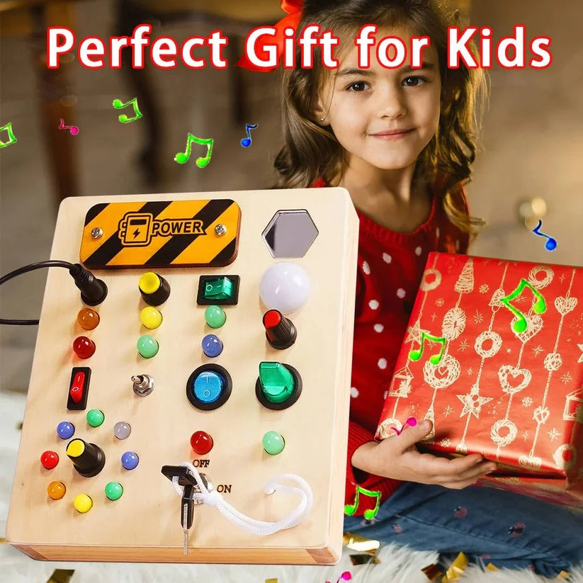 The LED Switch Board That Powers Up Their Brain